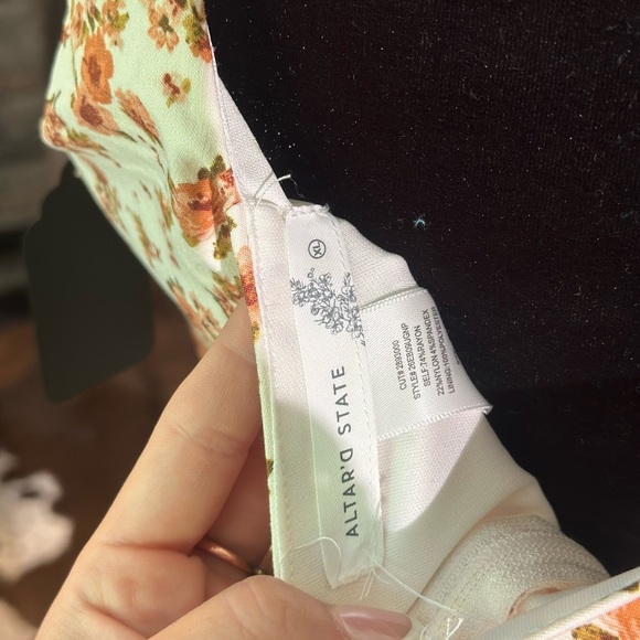 Altar’d State White Floral Dress - Picture 6 of 6